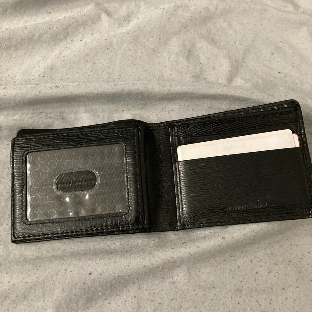 Calvin Klein compact leather
